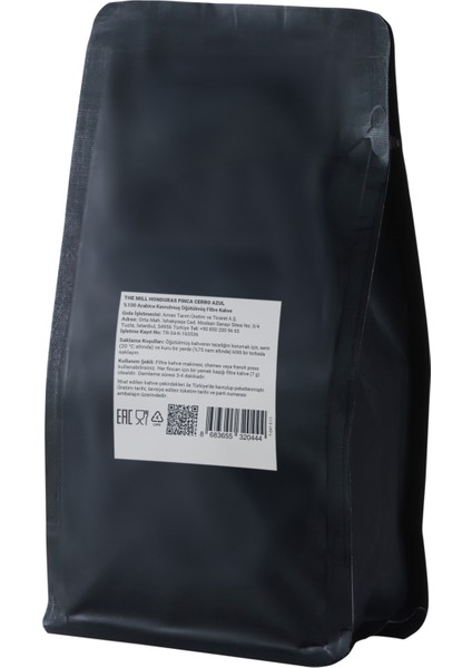 The Mill Honduras Finca Cerro Azul Öğütülmüş Kahve 250 G - Ustalıkla Kavrulmuş Kahve Çekirdeklerinden - %100 Arabica - Turunçgil Notalarında Zengin Aroma - Filtre/kahve Makineleri Için Uygun