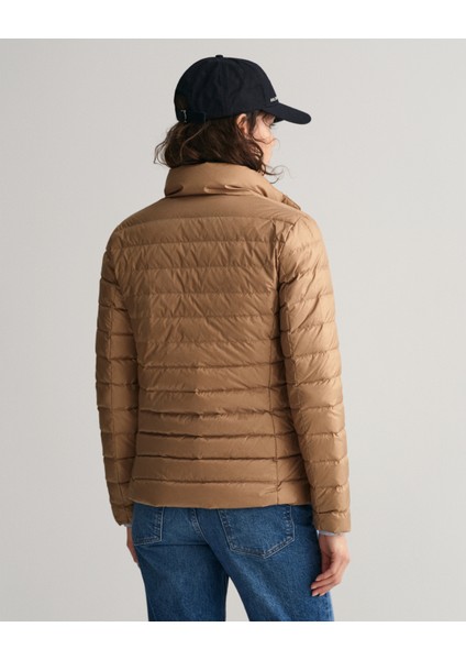 Kadın Kahverengi Regular Fit Dik Yaka Logolu Mont 4700281.213 modelleri