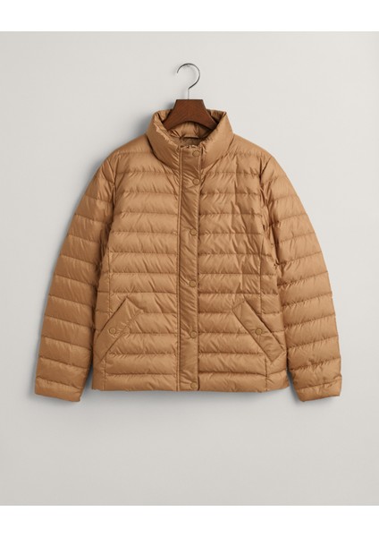 Kadın Kahverengi Regular Fit Dik Yaka Logolu Mont 4700281.213 fırsatları