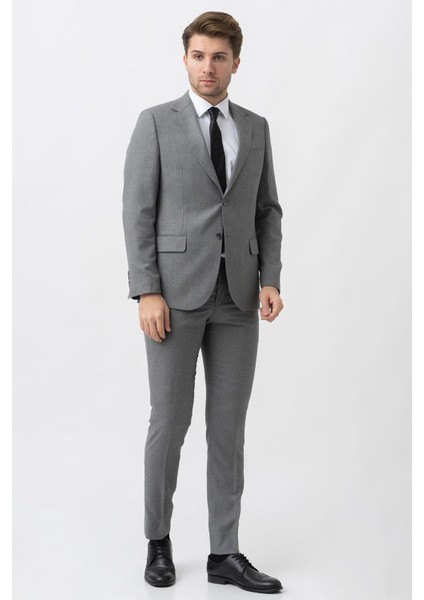 Ibagué T2032 Slim Fit 6 Drop Takım Elbise Desenli