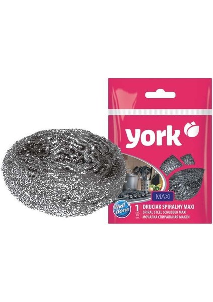 York Spiral Bulaşık Teli Maxi 1 Adet 002010