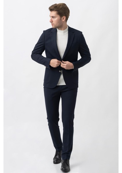 Medellín T2014 Regular Fit 6 Drop Düz Jogger Takım Elbise Laci
