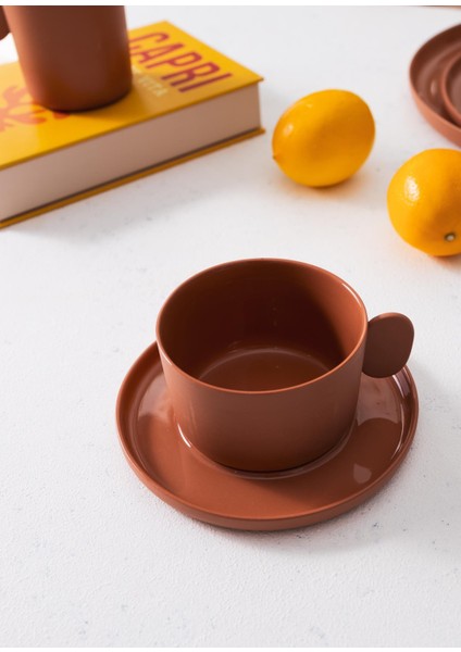 Cotta Limoges Çay Fincanı Terracota 250 ml modelleri