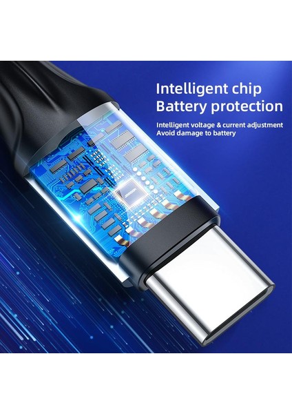 S-1230N6 Type-C Hızlı Şarj ve Data Kablosu Örgü 3A 1.2m Kırmızı indirimleri