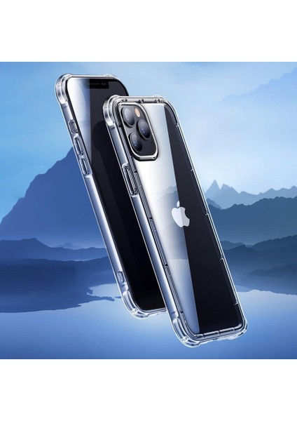 Apple iPhone 12 Mini Crystal Serisi Dayanıklı Sert Silikon Kılıf