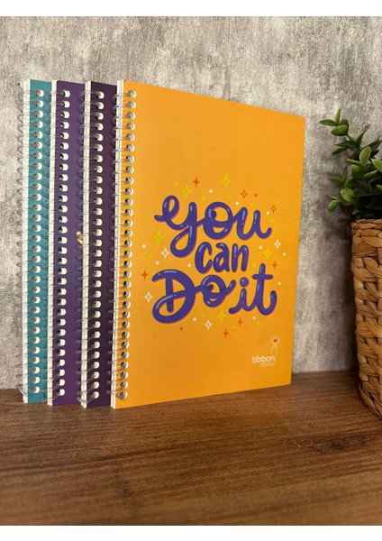 Motto Midi Defter Spiralli 8'li Set Motto 8