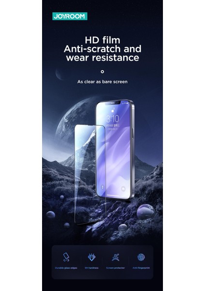 JR-PF906 Apple iPhone 13 Pro Max 9h Temperli Hd Ekran Koruyucu fırsatları