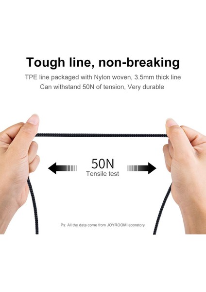 S-T507M Type-C Şarj ve Data Kablosu 2 Metre Beyaz modelleri