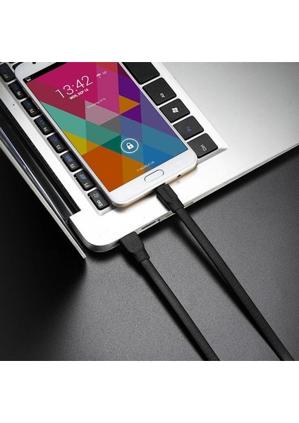 S-L127 Titan Serisi Tpe Mikro Şarj ve Data Kablosu 1.2m Siyah fiyatları