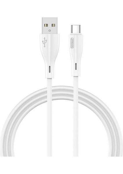 Dengeli Serisi Veri Kablosu 2 m Type-C Telefon Kablosu Beyaz