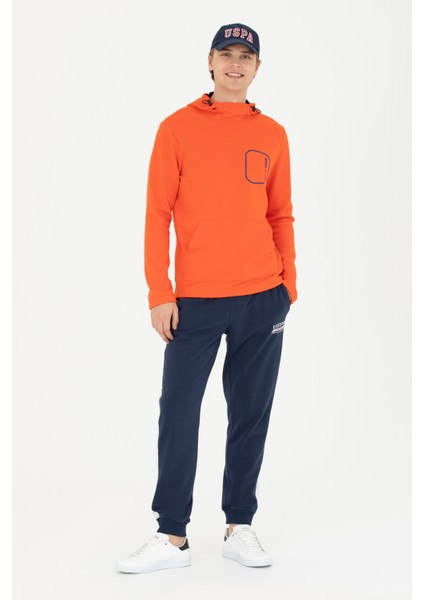 Erkek Oranj Sweatshirt 50270735-VR181 fırsatları