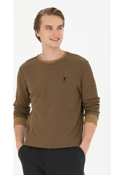 Erkek Açık Haki Sweatshirt 50270839-VR183