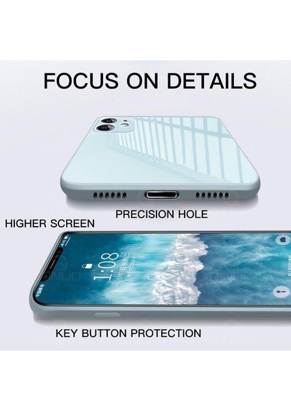 Apple iPhone 11 Parlak Cam Kamera Korumalı Telefon Kılıfı fiyatları