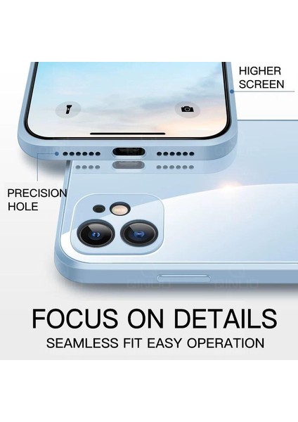 Apple iPhone 11 Parlak Cam Kamera Korumalı Telefon Kılıfı fırsatları