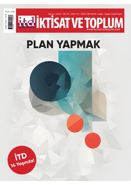 İktisat ve Toplum 157. Sayı Kasım 2023