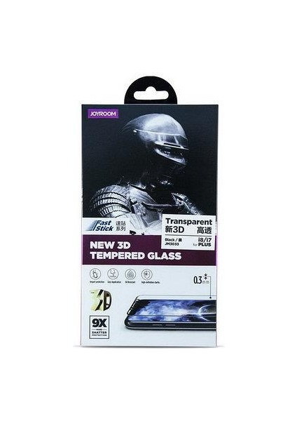 JM3033 Iphone 7/8 Plus 3D Temperli Erkan Koruyucu fiyatları