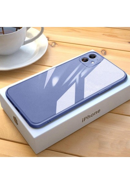Apple iPhone 11 Parlak Cam Kamera Korumalı Telefon Kılıfı