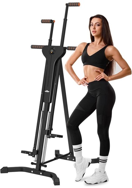 Relife Ab Vertical Climber 5 Kademeli Dikey Tırmanma Egzersiz Aleti, Katlanabilir Kardiyo Egzersiz Makinesi, Stepper