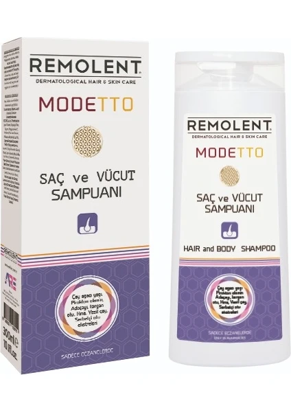 Modetto Saç ve Vücut Şampuanı 300 ml