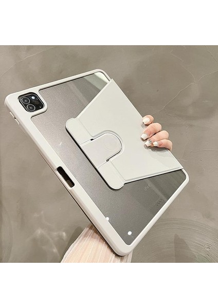 Ipad Mini 6 Uyumlu Kılıf Katlanır Kalem Bölmeli Standlı Uyku Modlu Akıllı Kapak