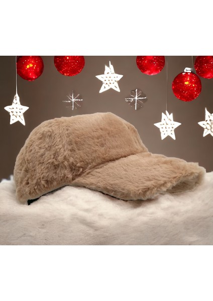 Kadın Kışlık Peluş Şapka Kep Trendy Baseball Cap fırsatları
