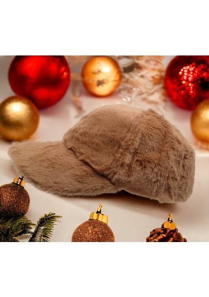 Kadın Kışlık Peluş Şapka Kep Trendy Baseball Cap indirimleri