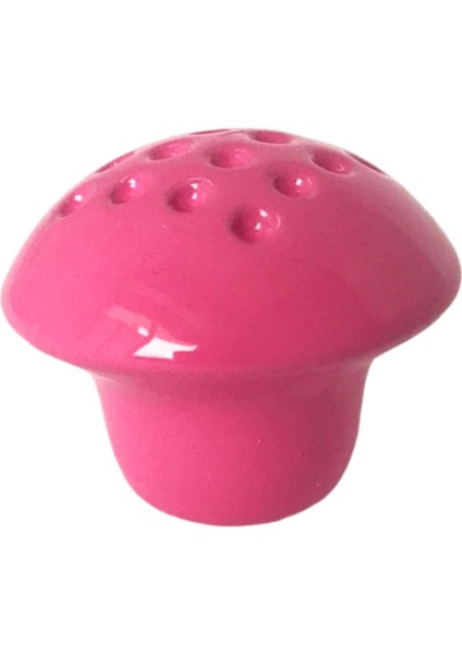 3 Adet Pembe Noktalı Mantar Düğme Kulp Çocuk Bebek Mobilya Çekmece Dolap Kapak Kulbu Metal Kulp Aksesuarları Vidalı