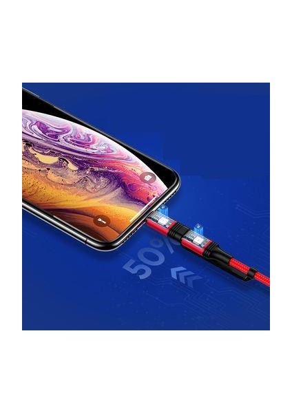 JP-BP376 Apple iPhone X Lens Korumalı Standlı Kılıf Mavi