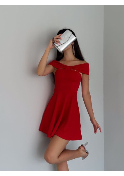 Scuba Kumaş Mini Elbise fırsatları