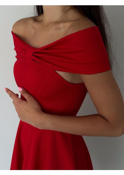 Scuba Kumaş Mini Elbise indirimleri