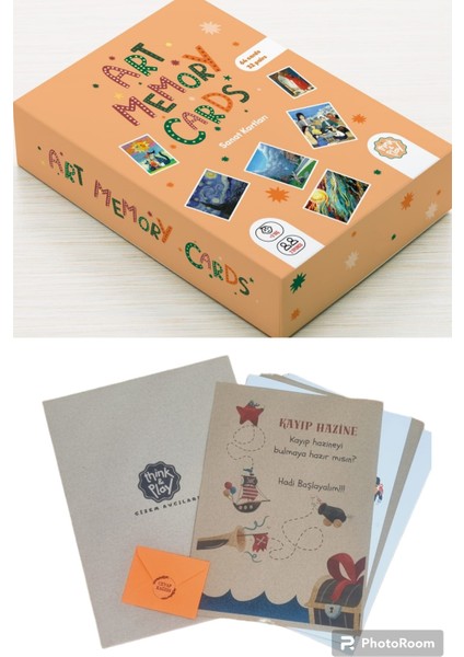 Art Memory Cards Eşleştirme Oyunu ve 1 Dedektif Oyunu