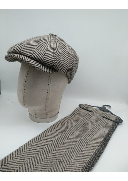 Şapka Atkı Takım David Beckham Model Peaky Blinders Kışlık Kasket modelleri