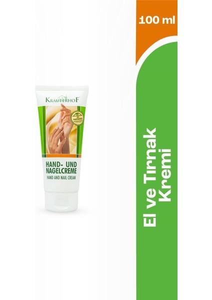 El ve Tırnak Kremi 100 ml X2 Adet