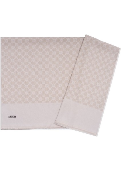 982 Aker Elegance Monogram Şal 1090100
