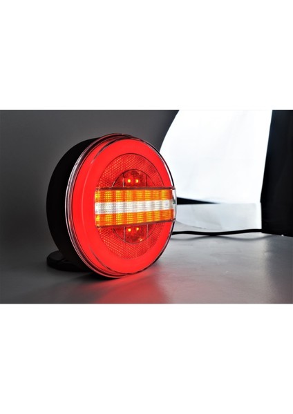 Hamburger Stop Lambası Neon Ledli Dinamik Sinyalli 5 Fonksiyonlu 12 Volt fırsatları