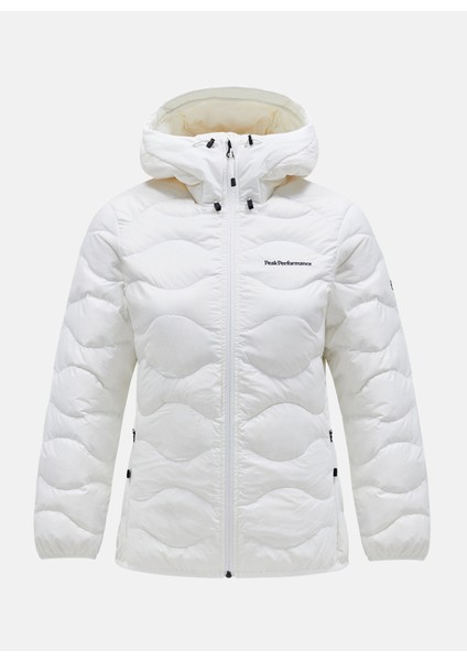 Beyaz Kadın Mont G77852200_W Helium Down Hood Jacket