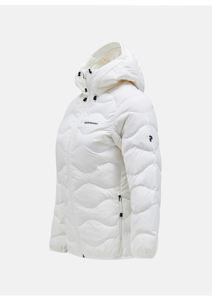 Beyaz Kadın Mont G77852200_W Helium Down Hood Jacket