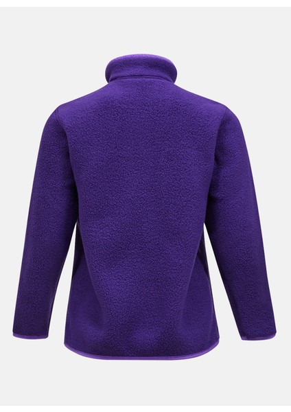 Mor Kadın Dik Yaka Polar Sweatshırt G78130120_W Fleece Snap T-Neck fiyatları