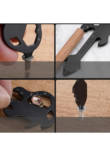 Siyah 12 In 1 Paslanmaz Alet Çok Aracı Taşınabilir Gitar Şekli Anahtarlık Tornavida Anahtarlık Cep Çok Amaçlı Kamp Çok Amaçlı (Yurt Dışından) fiyatları