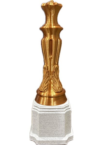 Bursa3dfilament Tasarım Satranç Figürlü Bronz Ödül Kupası /Turnuva, Yarışma, Etkinlik Kupası