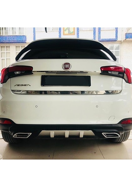 Fiat Egea Hb Difüzör Difizör Siyah + Kare Egzoz Görünüm C Tip fiyatları