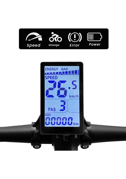 Elektrikli Bisiklet LCD Metre 5 Pin 24V 36V 48V 60V Evrensel Elektrikli Scooter M5 LCD Panel Ekran Su Geçirmez Konnektör (Yurt Dışından) modelleri