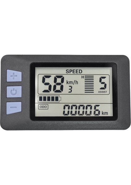 P3H LCD Ekran Ölçer Kontrol Paneli 24V 36V 48V 60V Elektrikli Bisiklet Ölçer Ekran Paneli Elektrikli Scooter Için (Sm) (Yurt Dışından) fiyatları