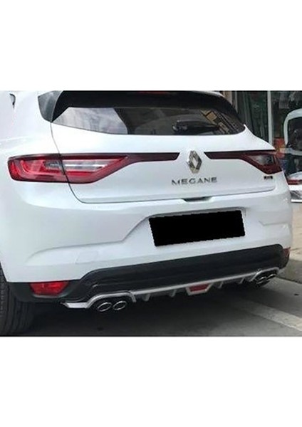 Renault Megane 4 Siyah Difüzör Difizör Yuvarlak Egzoz Görünüm Kulaklı Tip fiyatları
