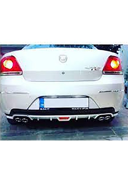 Fiat Linea Siyah Difüzör Difizör Yuvarlak Egzoz Görünüm Kulaklı Tip fiyatları