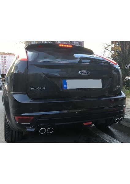 Ford Focus 2 Hatchback Gri Difüzör Difizör Yuvarlak Egzoz Görünüm Kulaklı Tip 2004 - 2010 fırsatları