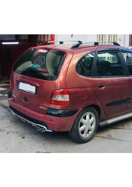 Renault Scenic 1 Siyah Difüzör Difizör Yuvarlak Egzoz Görünüm Kulaklı Tip 1997-2003 fiyatları