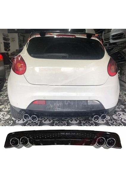Fiat Bravo Difüzör Lüx Tip Ithal Ultra Parlak Siyah Difizör