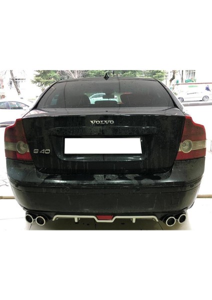 Volvo S40 Gri Difüzör 4 Krom Egzoz Görünümlü Difizör Arka Ek Body Kit fiyatları
