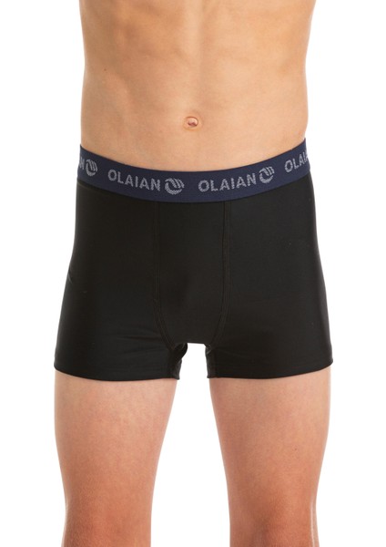 Olaian Çocuk Boxer Mayo - Siyah - Bx Surf
